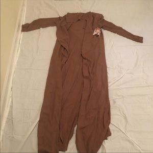 New Mocha duster without tag